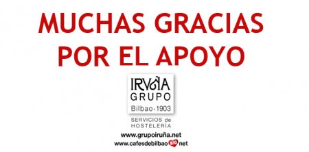 Muchas gracias desde el Grupo Iruña