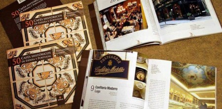 El Café Iruña, incluido en el libro ‘Los 50 cafés históricos de España y Portugal’