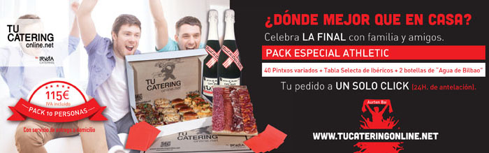 Descubre el Pack Especial Athletic de Tucateringonline.net para la Final de la Copa