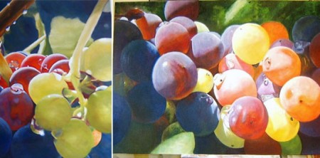 Exposición pictórica de Ana Urgoiti en el Café La Granja