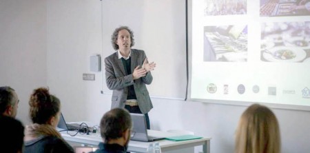 GAIZKA ASEGUINOLAZA IMPARTE UNA CHARLA SOBRE CATERING EN EL BASQUE CULINARY CENTER