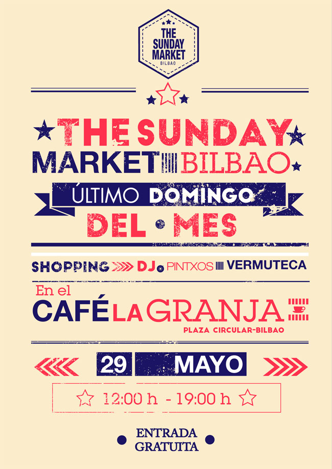 The sunday market Bilbao